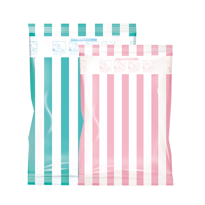 收纳博士条纹2特大5中3小套装送手泵抽PET+PE真空压缩袋衣物棉被真空收纳袋防潮整理收容袋带透明真空袋真空密封袋防霉袋