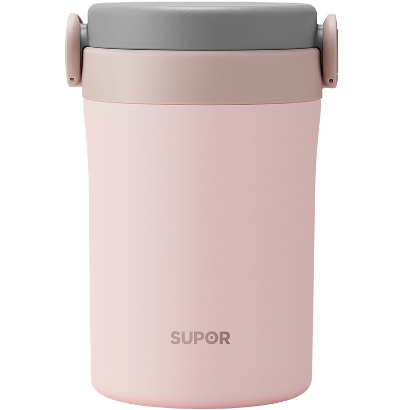 苏泊尔(SUPOR)500ml智能保温杯大容量女男士真空保温杯高档泡茶便携定制316L不锈钢水杯子KC50GA10