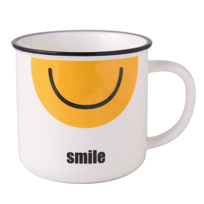 笑脸表情陶瓷杯