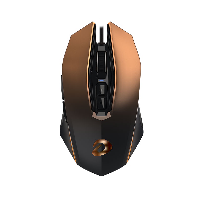 达尔优dareu)EM925牧马 电竞游戏有线无线鼠标双模版2.4G非蓝牙双模鼠标人体工学电脑笔记本 家用古铜版双模