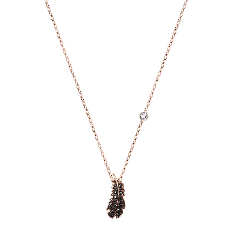 SWAROVSKI/施华洛世奇 羽毛项链 女士 人造水晶 送恋人5495292/5512365