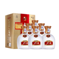 五粮液股份公司金六福五星52度高度浓香型白酒500ml*6 整箱装