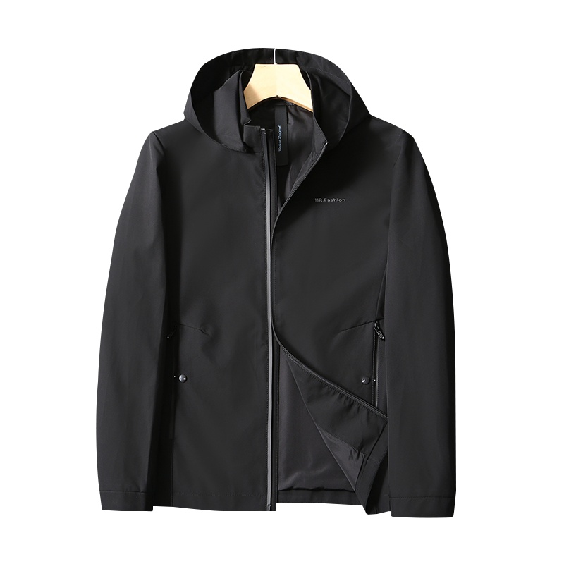 迪伽默 2020新款夹克男士可脱卸帽外套