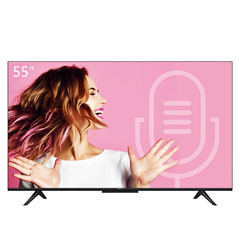 海信(Hisense)HZ55E3D-PRO 55英寸 4K超高清 HDR 无边全面屏 AI声控 人工智能平板电视机