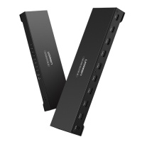 绿联 HDMI分配器一分八 一进八出4K数字高清视频分屏器 笔记本电脑机顶盒接电视投影仪1进8出/