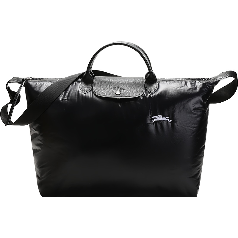 珑骧 LONGCHAMP 奢侈品 男女同款 大号织物短柄手提单肩斜挎包旅行包饺子包 1624 HYA