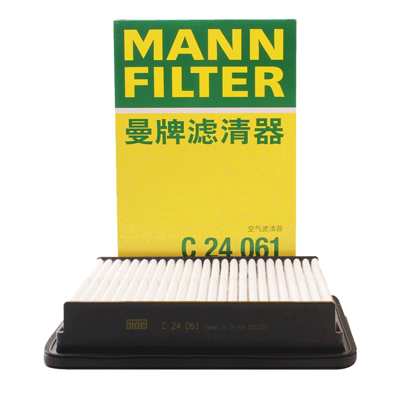 曼牌(MANN)空气滤C24061适配19款菲斯塔/16-18款领动/18款逸行/18-19款昂希诺