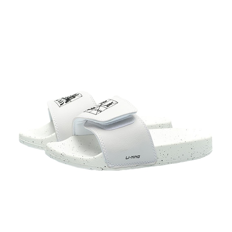 李宁 LN RE 柔软轻便 男款拖鞋AGAM007