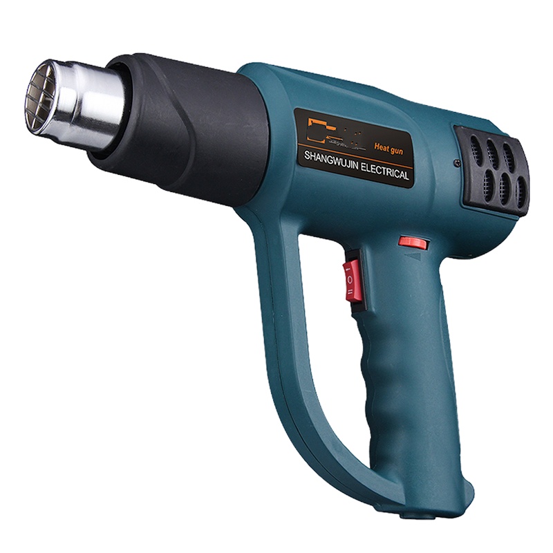 阿斯卡利(ASCARI)数显调温热风汽车贴膜烤热缩热风机烘工业塑料焊 专业两档调温2000W-蓝色款