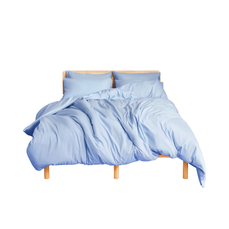 小米米家生态链8H四件套 小米纯棉床上用品单 双人被套床笠 超柔顺全棉提花件套 新疆长绒棉针织件套