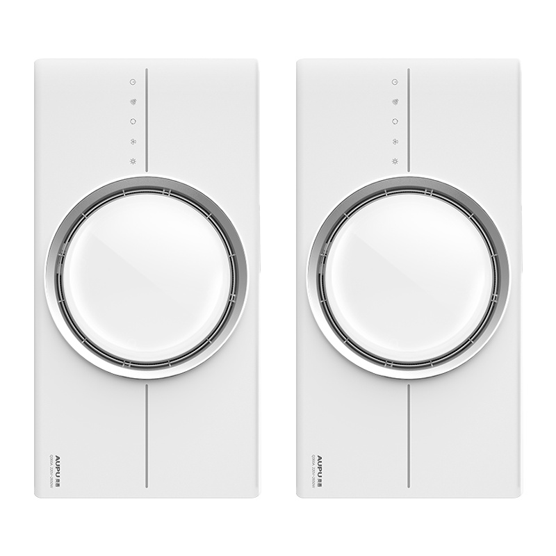 奥普(AUPU)高端智能风暖浴霸Q360A 除湿防霉 专利环 小夜灯 智能触控 取暖器 暖风模块 2件套餐