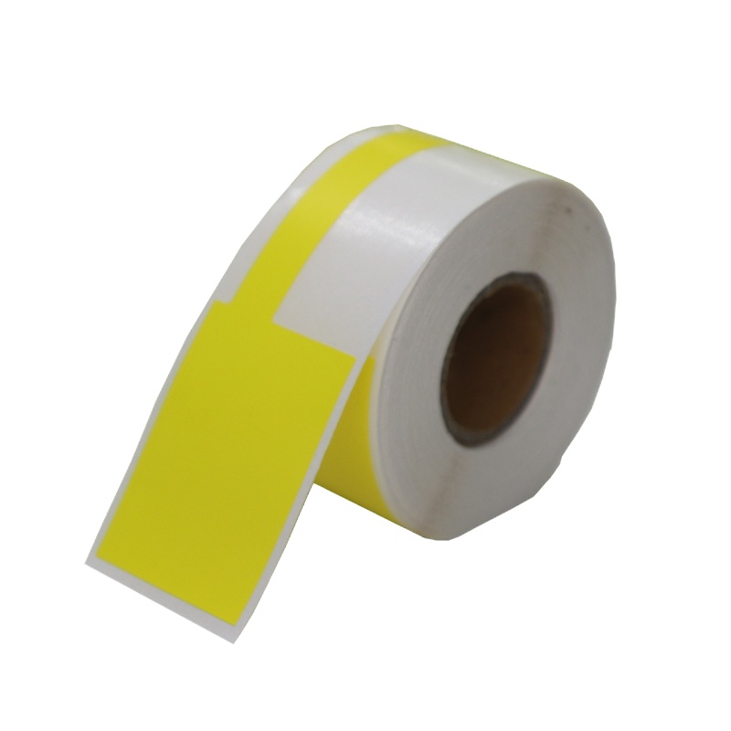 百刻 SF-03YL 线缆标签 30*45+50mm 150张/卷 黄色