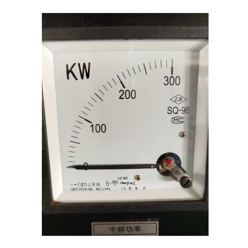 指针交流功率表 SQ-96 量程0-300KW 单位:台