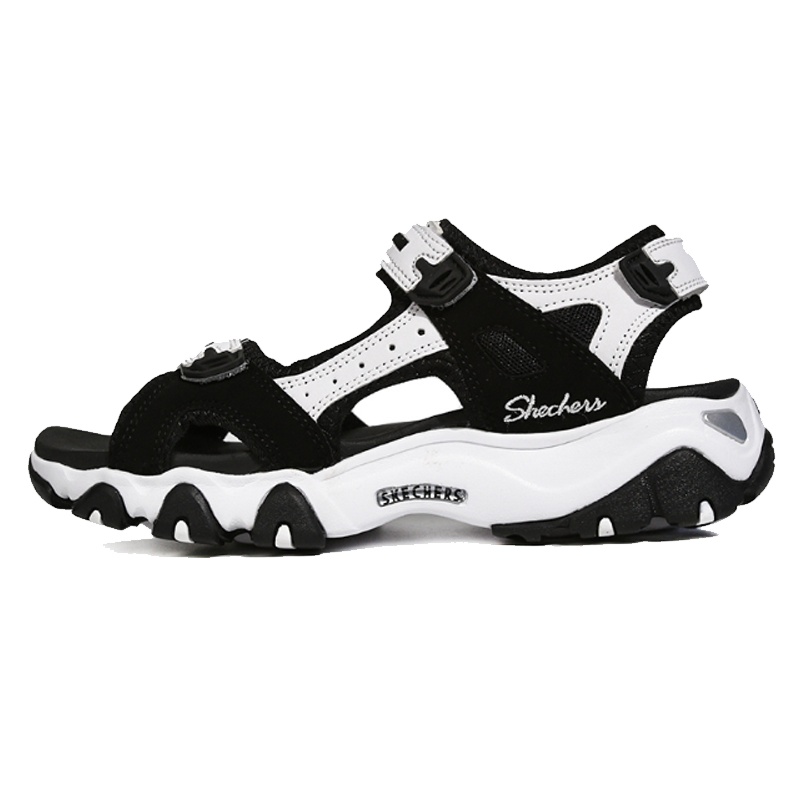 Skechers斯凯奇女凉鞋魔术贴休闲运动鞋 32999/B KW