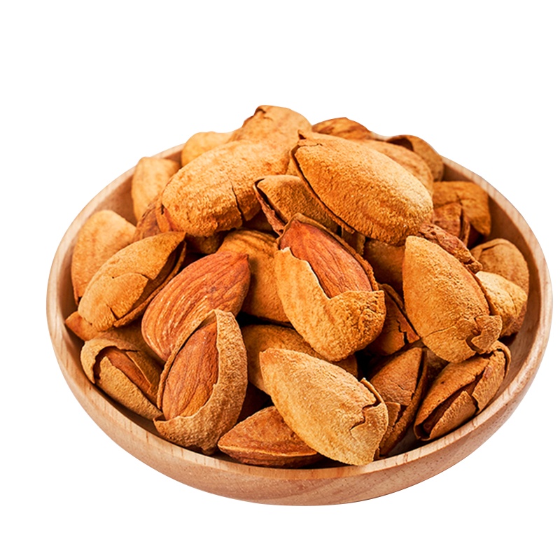 五个农民巴旦木,精选好材料,大公司炒制,皮薄肉厚年货礼盒