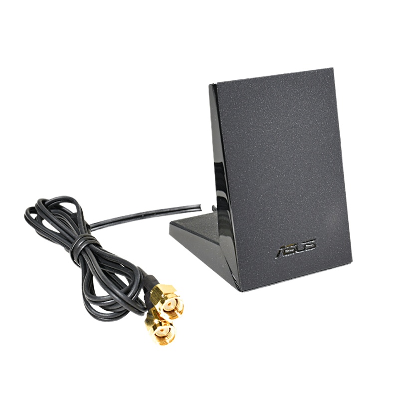 全新华硕折叠磁吸旋转天线双频WIFI无线网卡/路由器天线SMA内孔