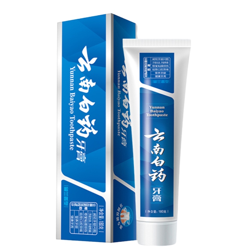 云南白药牙膏 留兰香型单支装180g