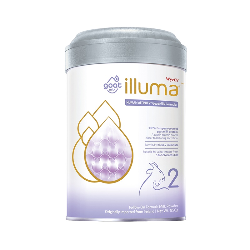 WYETH惠氏启赋蕴悠新生婴幼儿羊奶粉儿童奶粉2段850G/罐