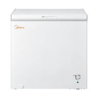美的(Midea)203升 单温卧式冷柜 家用冰柜 冷藏冷冻转换柜 顶开门冷柜 一级能效 BD/BC-203KM(E)