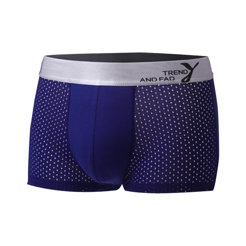 北极绒【4条装】男士内裤 莫代尔透气男士平角内裤中腰平角裤四角男内裤