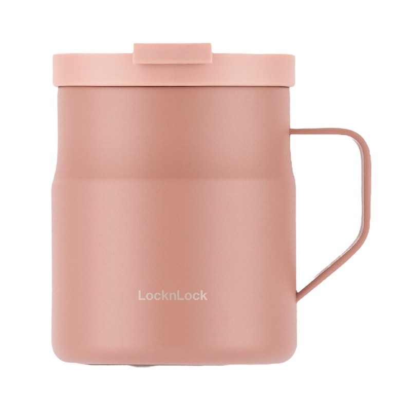 乐扣乐扣(LOCK&LOCK)遇见惬意马克杯不锈钢保温杯商务咖啡杯男女学生水杯子370ML