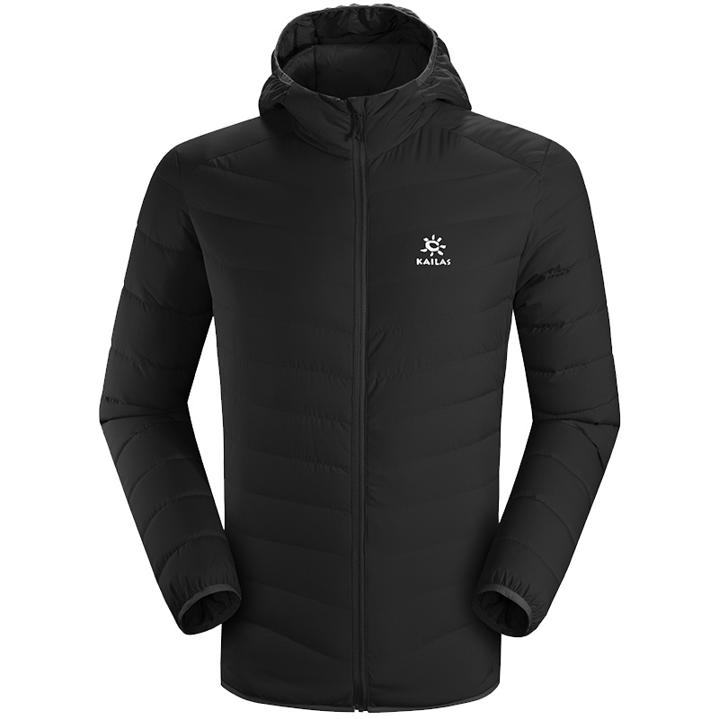 凯乐石KAILAS秋冬男女款轻量连帽羽绒外套
