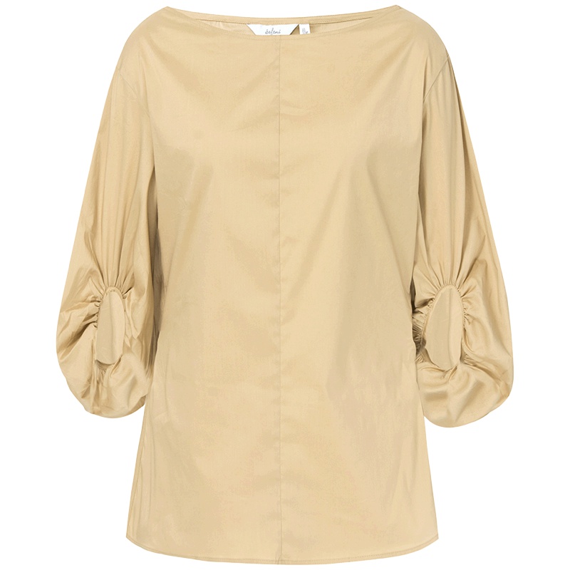 【商场同款】伊芙丽新款灯笼袖上衣衬衣衬衫女韩范