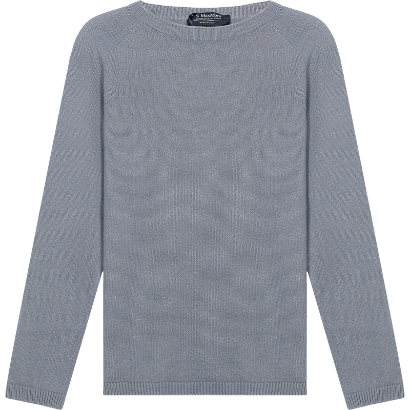 麦丝玛拉 S MAX MARA 女士山羊绒圆领长袖针织衫羊绒衫毛衣GIOSE