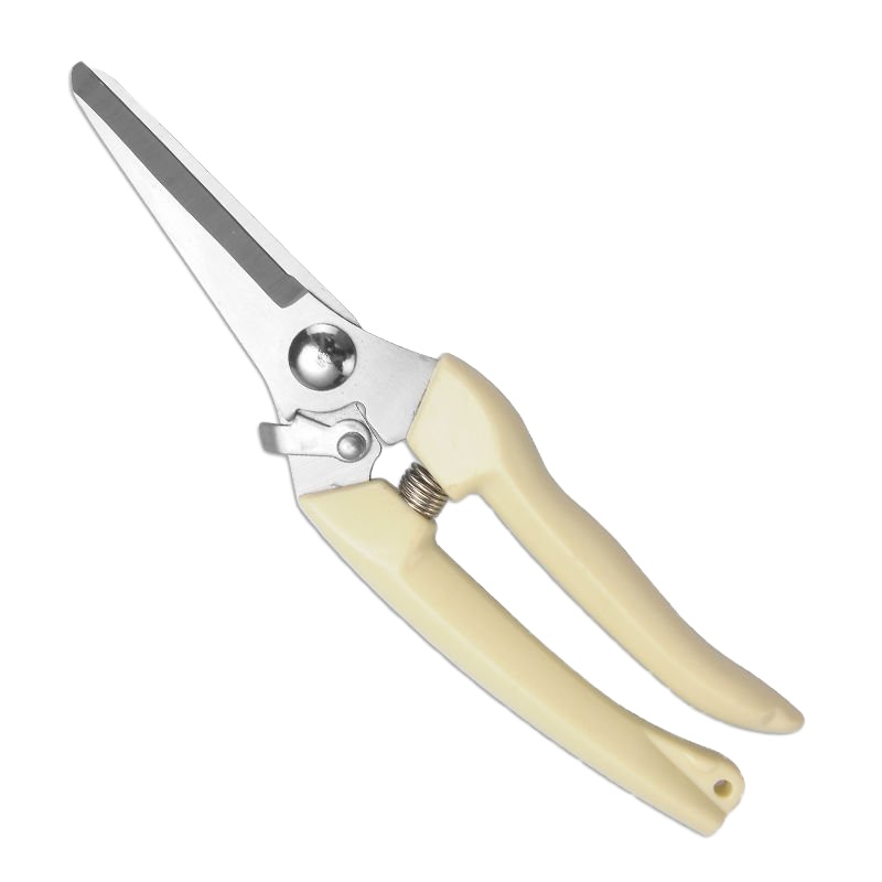 不锈钢花园林工具剪刀修枝剪果树枝剪摘果剪手工园艺剪刀修花剪刀 修枝剪直头