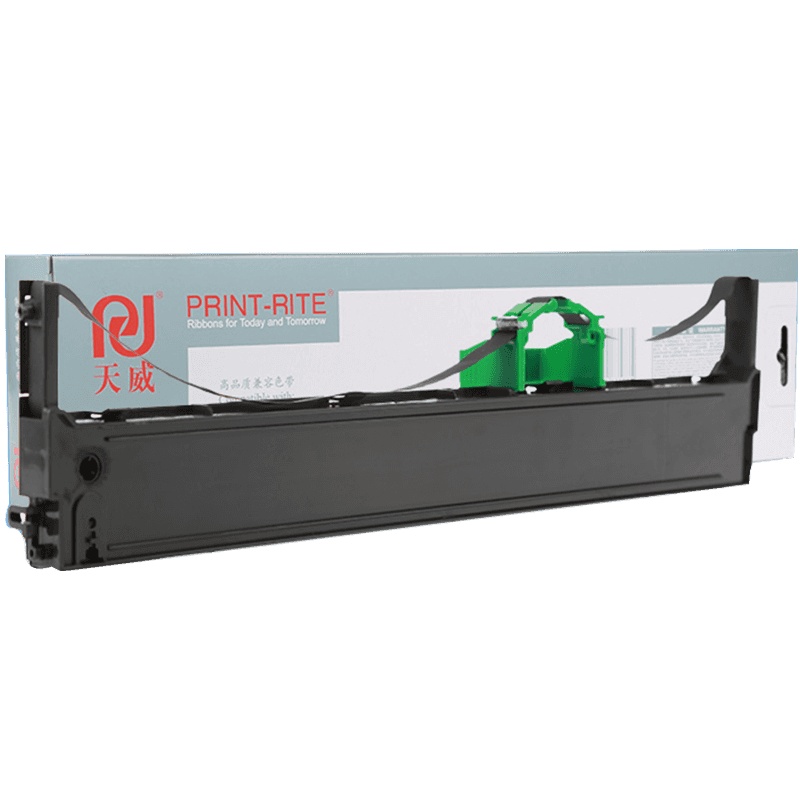 天威 DPK800(色带架带芯)黑左扭单支装 适用富士通DPK800/810/8580色带芯:15m*12.7mm