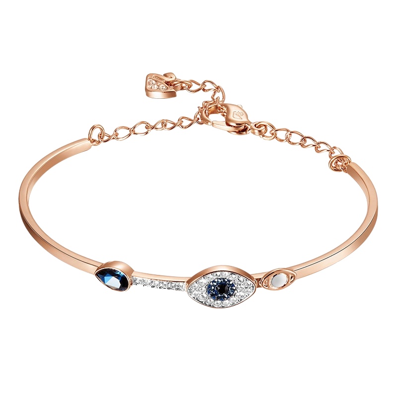 SWAROVSKI施华洛世奇恶魔之眼水晶手镯女士 人造水晶 送恋人5171991
