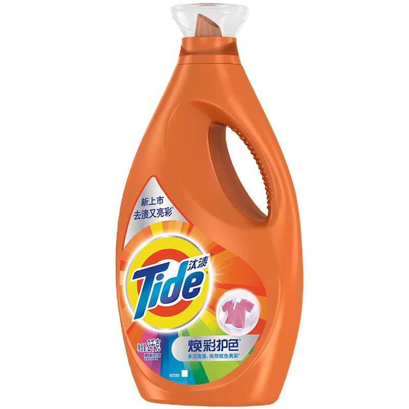 汰渍(Tide) 焕彩护色洗衣液2Kg/瓶