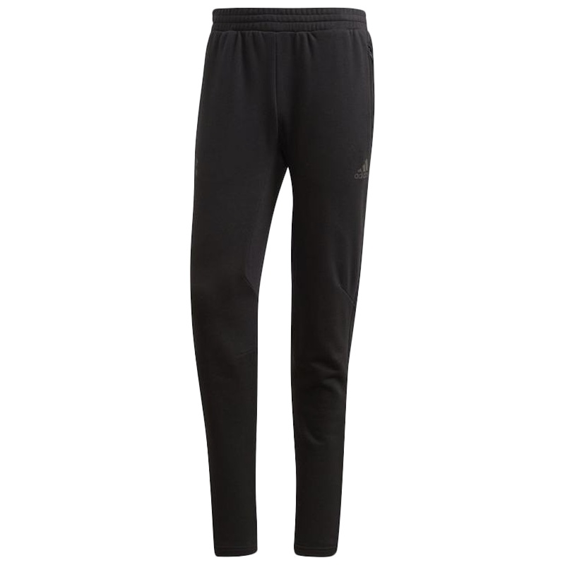 adidas 阿迪达斯 足球 男子 曼联针织长裤 黑 CE6512