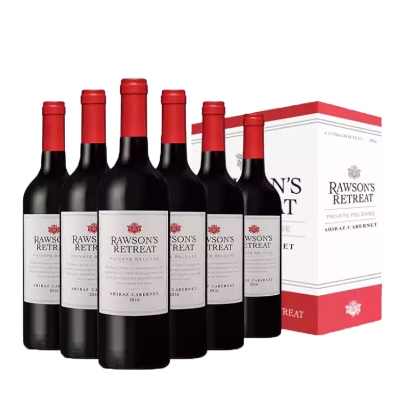 奔富 洛神山庄 私家臻藏系列葡萄酒750ml*6 六支整箱装 澳洲原瓶进口