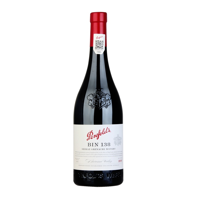 苏糖 奔富(Penfolds澳洲原瓶进口红酒 奔富BIN138 750ml*6瓶 干红葡萄酒 整箱装(新老包装随机发货)