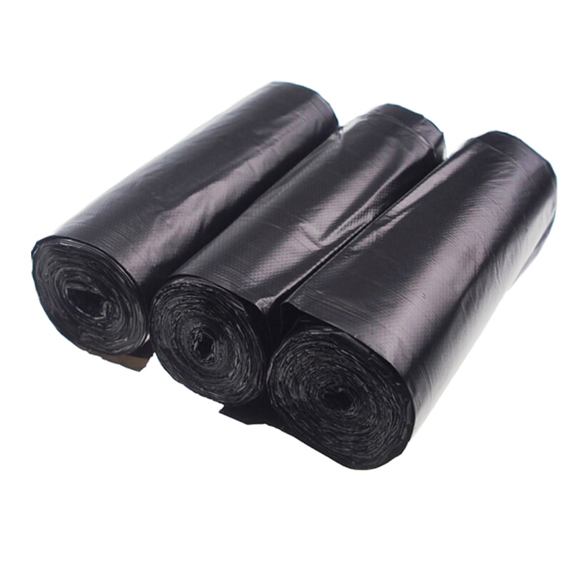 利得 垃圾袋 大号加厚背心手提式黑色 55*70cm*66只/包