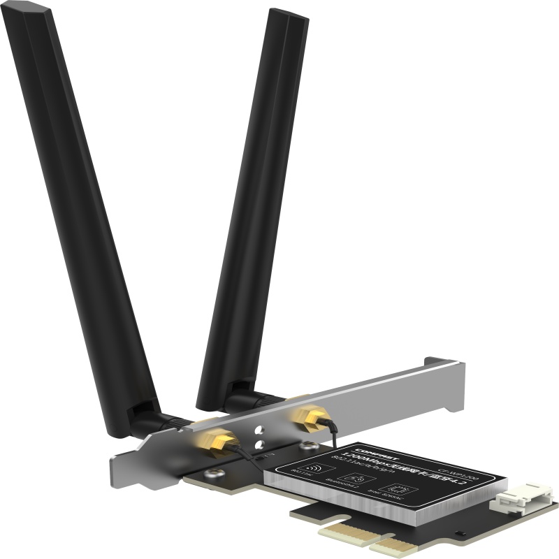 COMFASTCF-WP1200 Inte内置千兆PCI-E双频无线网卡台式机wifi接收器蓝牙适配器