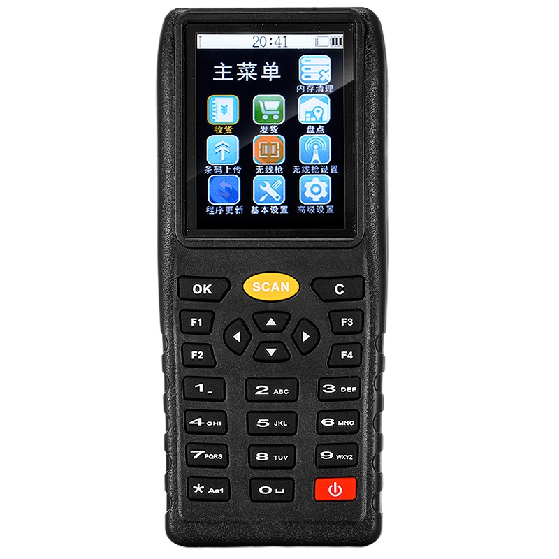 银佳 A4 仓库盘点机 无线一维扫描枪 条码数据采集器 PDA手持终端 快递把巴枪