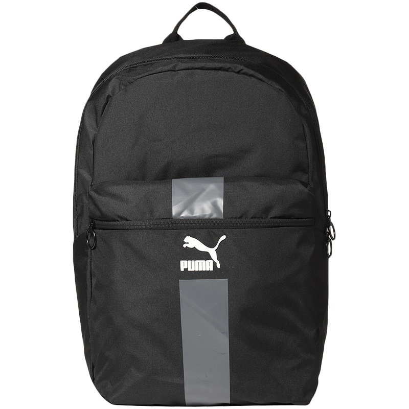 PUMA彪马男包女包运动休闲黑色双肩背包076012 07601201黑色