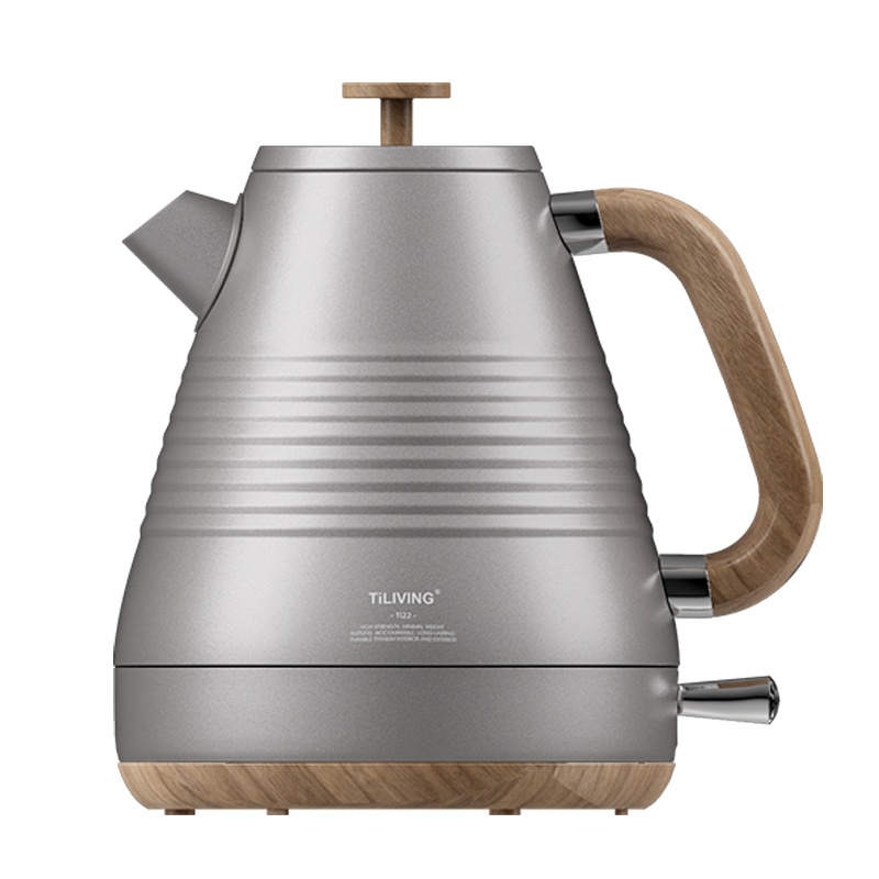 Tiliving钛立维纯钛电热水壶家用纯钛烧水壶泡茶专用自动断电大容量