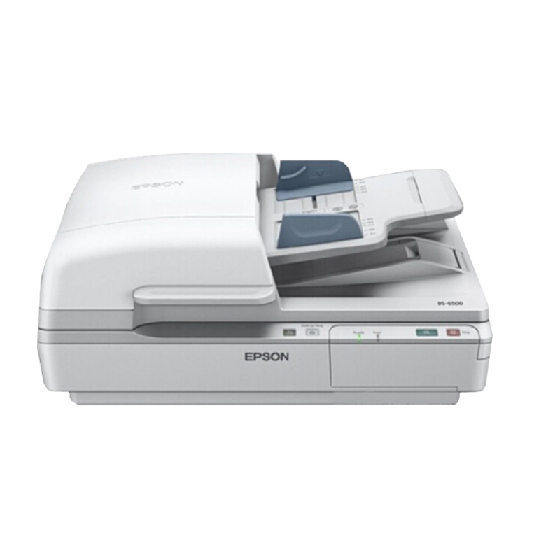爱普生(EPSON) DS-6500 A4 幅面 高速彩色文档 双平台扫描仪 白色
