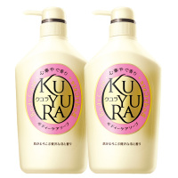 [苏宁自营]可悠然(KUYURA) 欣怡幽香 550ml 美肌沐浴露(计价单位:瓶)