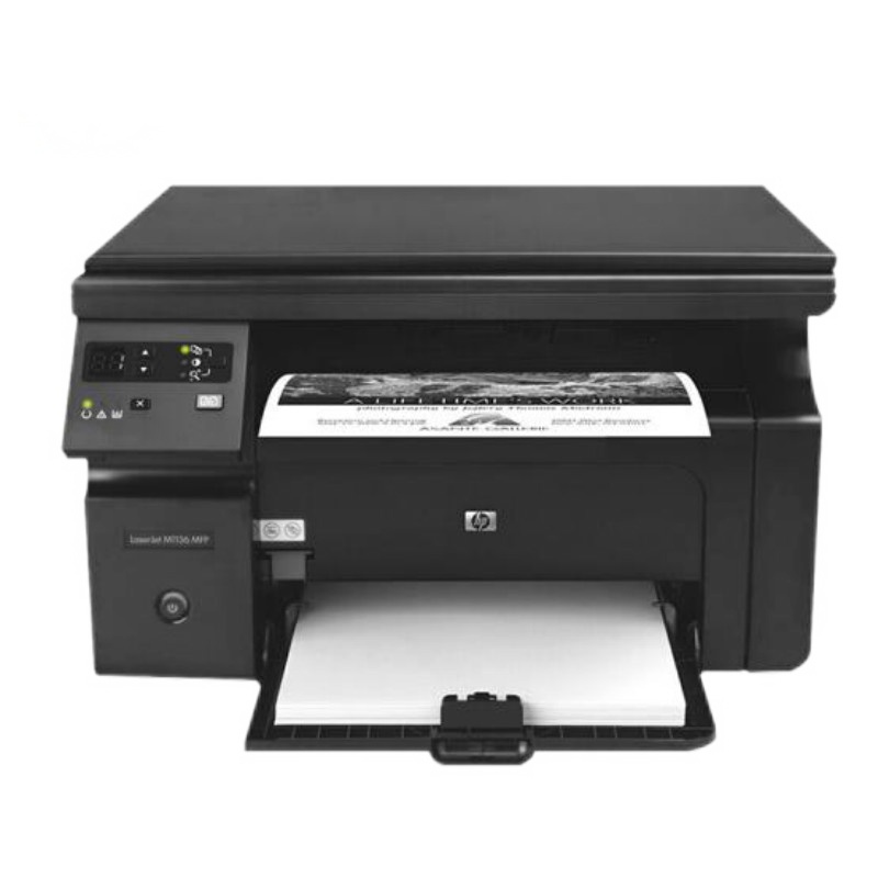 惠普(HP)M1136 多功能三合一黑白激光一体机 (打印 复印 扫描) 升级型号136a/136w/136nw一年保修