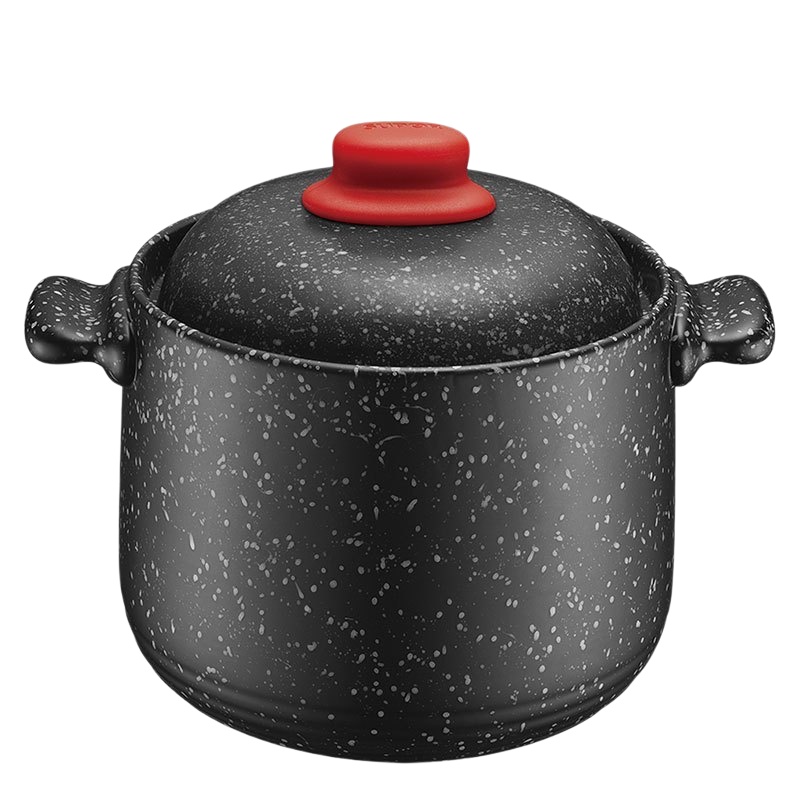 苏泊尔(SUPOR)砂锅TB45N1汤锅陶瓷煲炖锅耐热中药煲粥煲星星石系列汤煲明火专用 4.5升