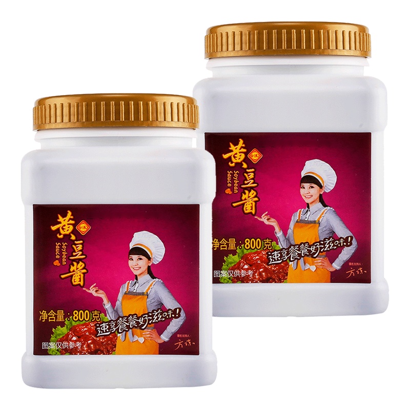 利民 黄豆酱800g/桶*2