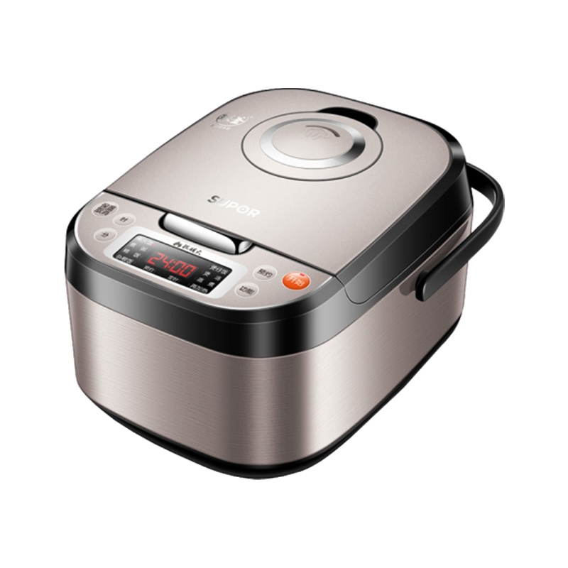苏泊尔(SUPOR)电饭煲家用3L多功能1-5人电饭锅陶晶球釜不粘内胆24H智能预约拉丝金属机身CFXB30FC688
