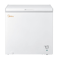 美的(Midea)203升 单温卧式冷柜 家用冰柜 冷藏冷冻转换柜 顶开门冷柜 一级能效 BD/BC-203KM(E)