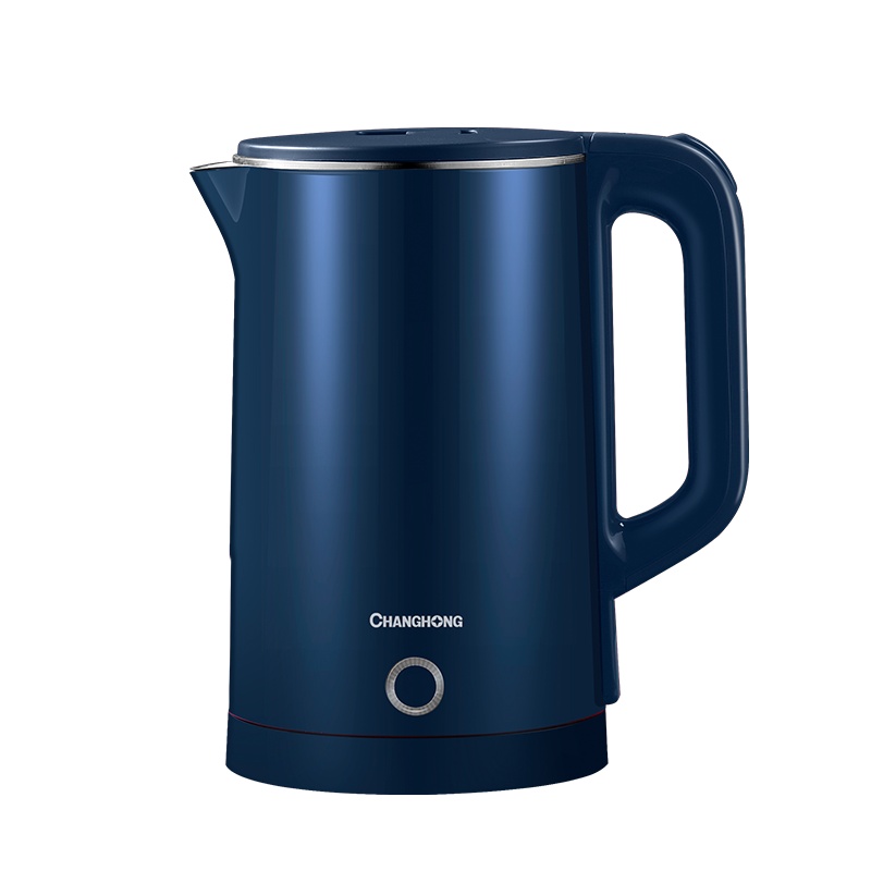 长虹(CHANGHONG) 电水壶家用电热水壶1.8L 防烫 食品级不锈钢烧水壶 CSH-18MD2黄色