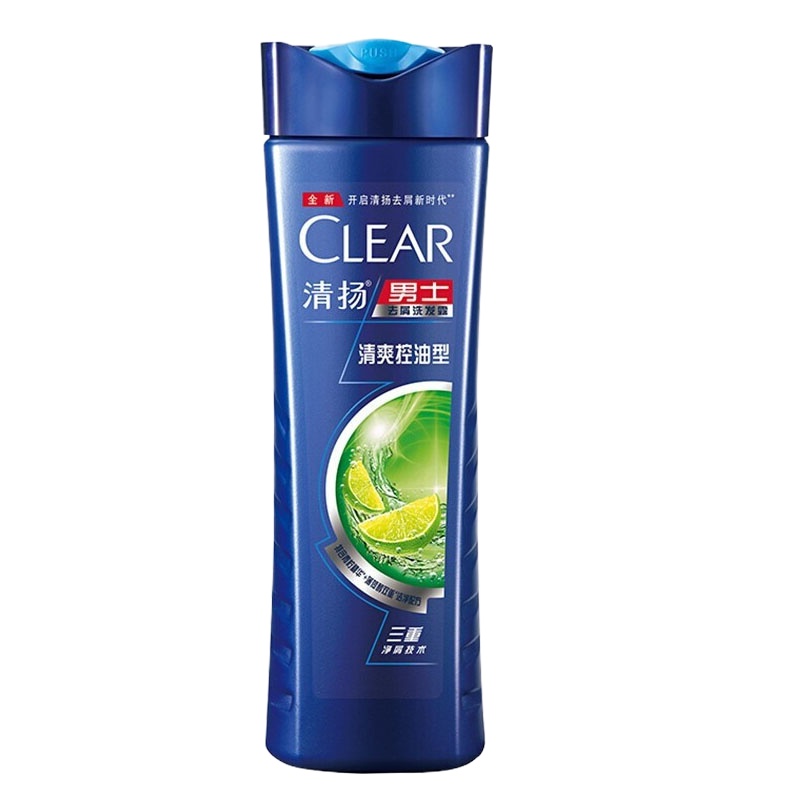 清扬 男士清爽活力洗发露400g