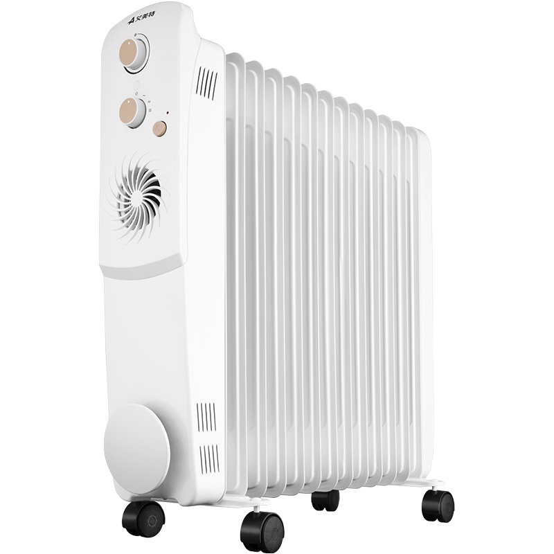 艾美特(Airmate) 取暖器 HU1326-W2 电暖器油汀13片宽型快热片2200W大功率擎速热家用电暖气